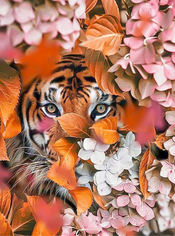 Animal Tigre Peintures Par Numéros PBNTIGL45