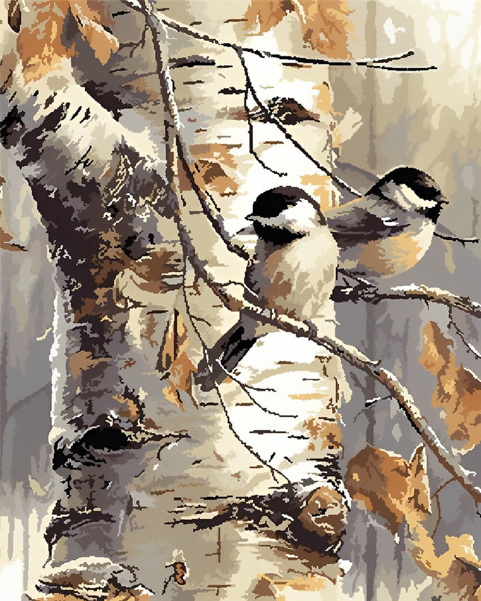 TISHIRON Peinture Par Numéros Pour Adultes, Paysage Coloré, Arbre Abstrait, Kit De Peinture à L'huile Sur Toile, Kit De Peinture Par Numéros Pour Adultes Et Enfants – Sans Cadre 40x50 Cm