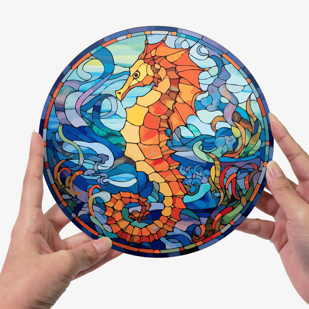 4 Pièces Sets de Table Animaux Marins Peinture par Numéros
