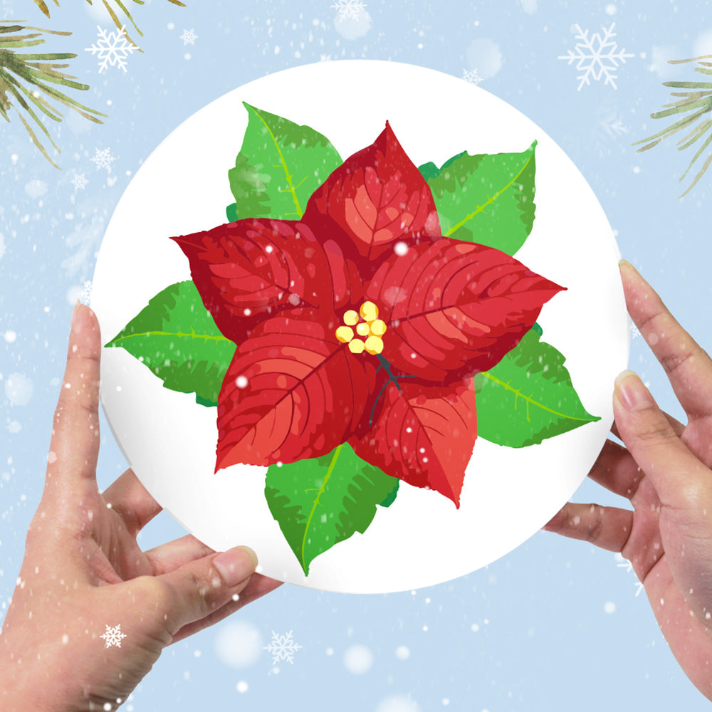4 Pièces Sets de Table Bonbons et Cadeaux de Noël Peinture par Numéros