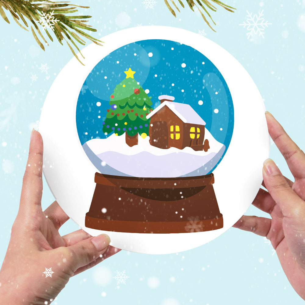 4 Pièces Sets de Table Décorations de Noël Peinture par Numéros