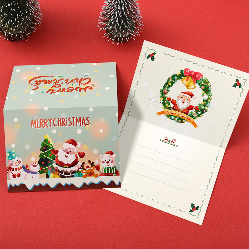 6 Cartes de Noël à Peinture par Numéros | Joyeux Noël