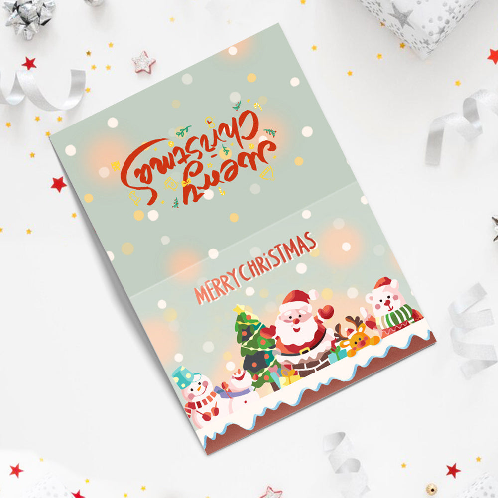 6 Cartes de Noël à Peinture par Numéros | Joyeux Noël