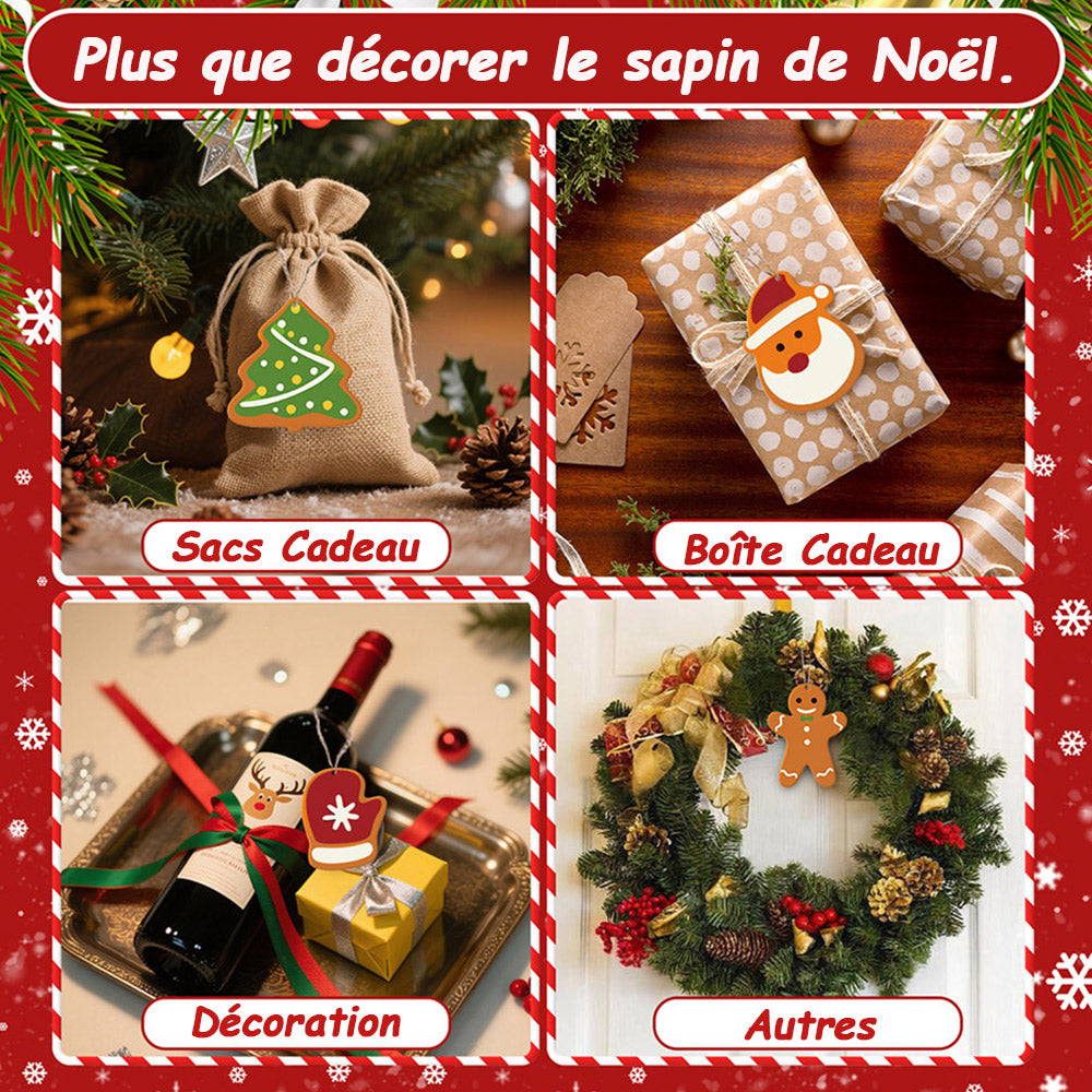 8 Pièces Peinture par Numéros Décoration de Noël | Set Bonhomme de Neige et Flocons de Neige