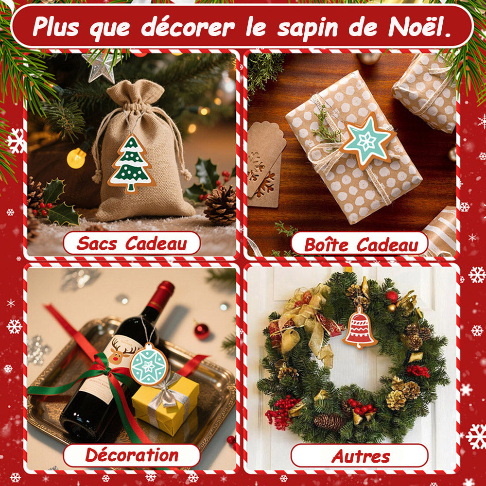 8 Pièces Peinture par Numéros Décoration de Noël | Set Étoile Magique de Noël