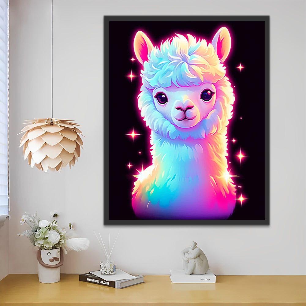 Alpaca de rêve Peinture par Numéros