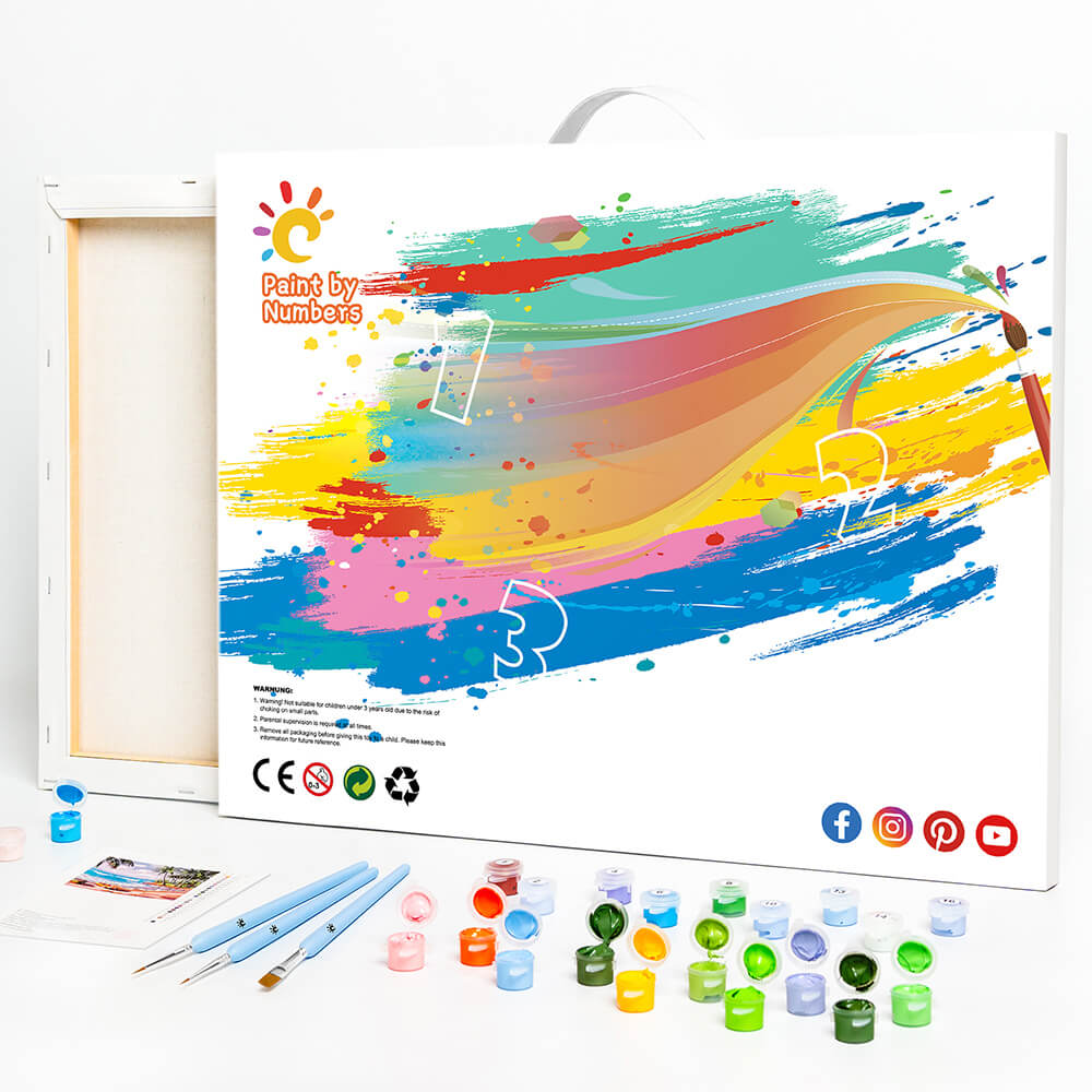 Peinture par Numéros Encadré
