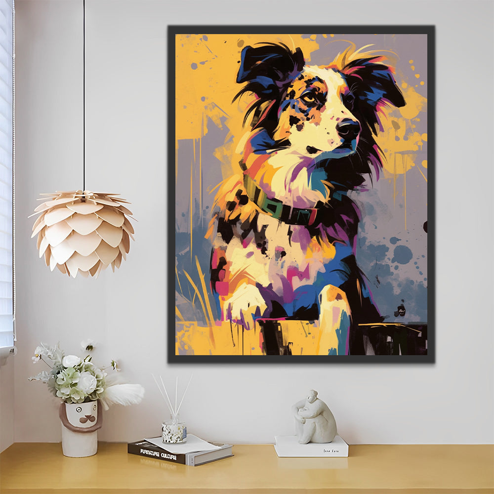 Berger australien Peinture par Numéros