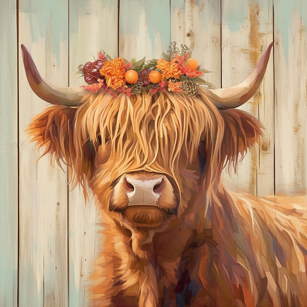 Bétail Highland Peinture par Numéros PBNLOMAYF33