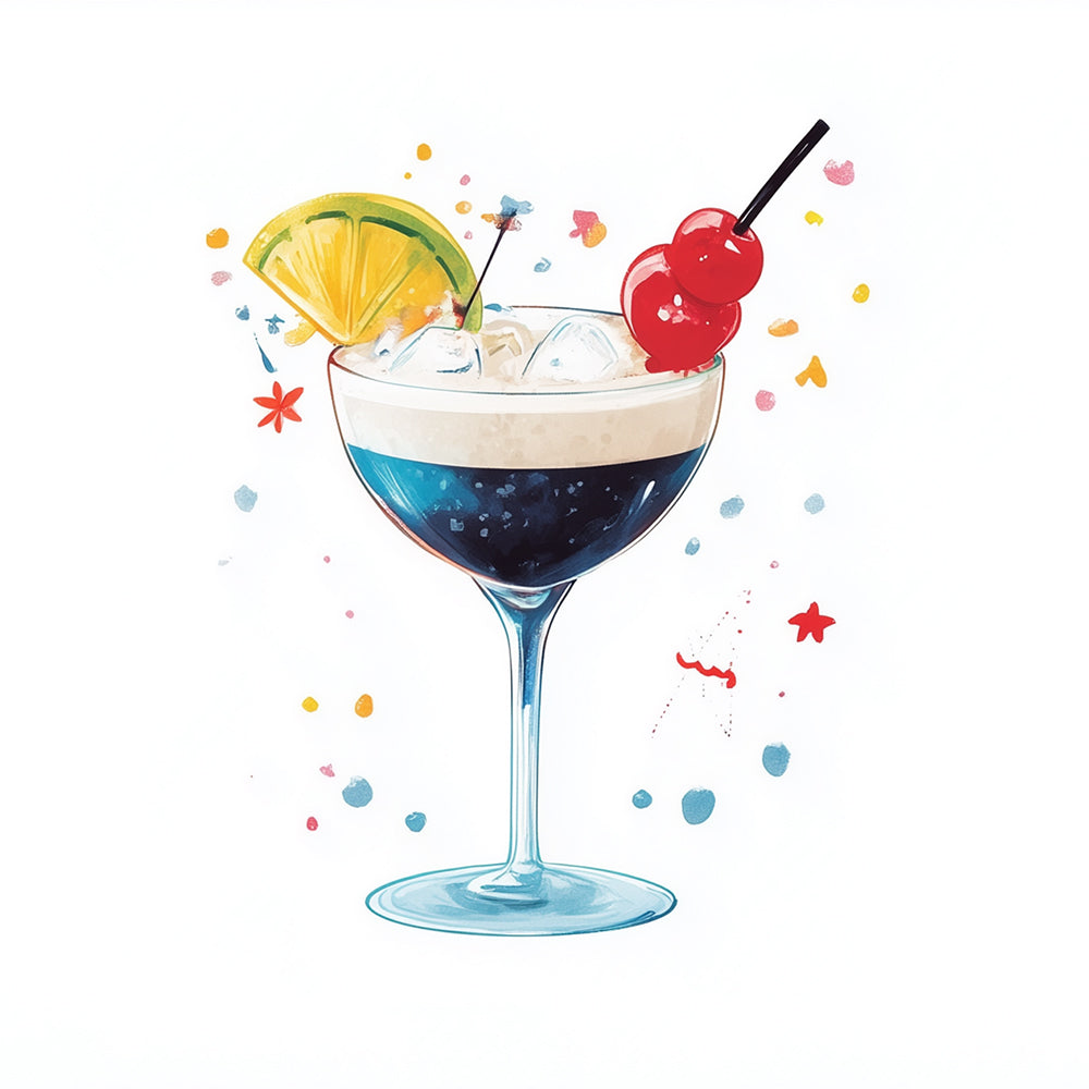Boissons Fraîches et Délieuses Mini Peinture par Numéros