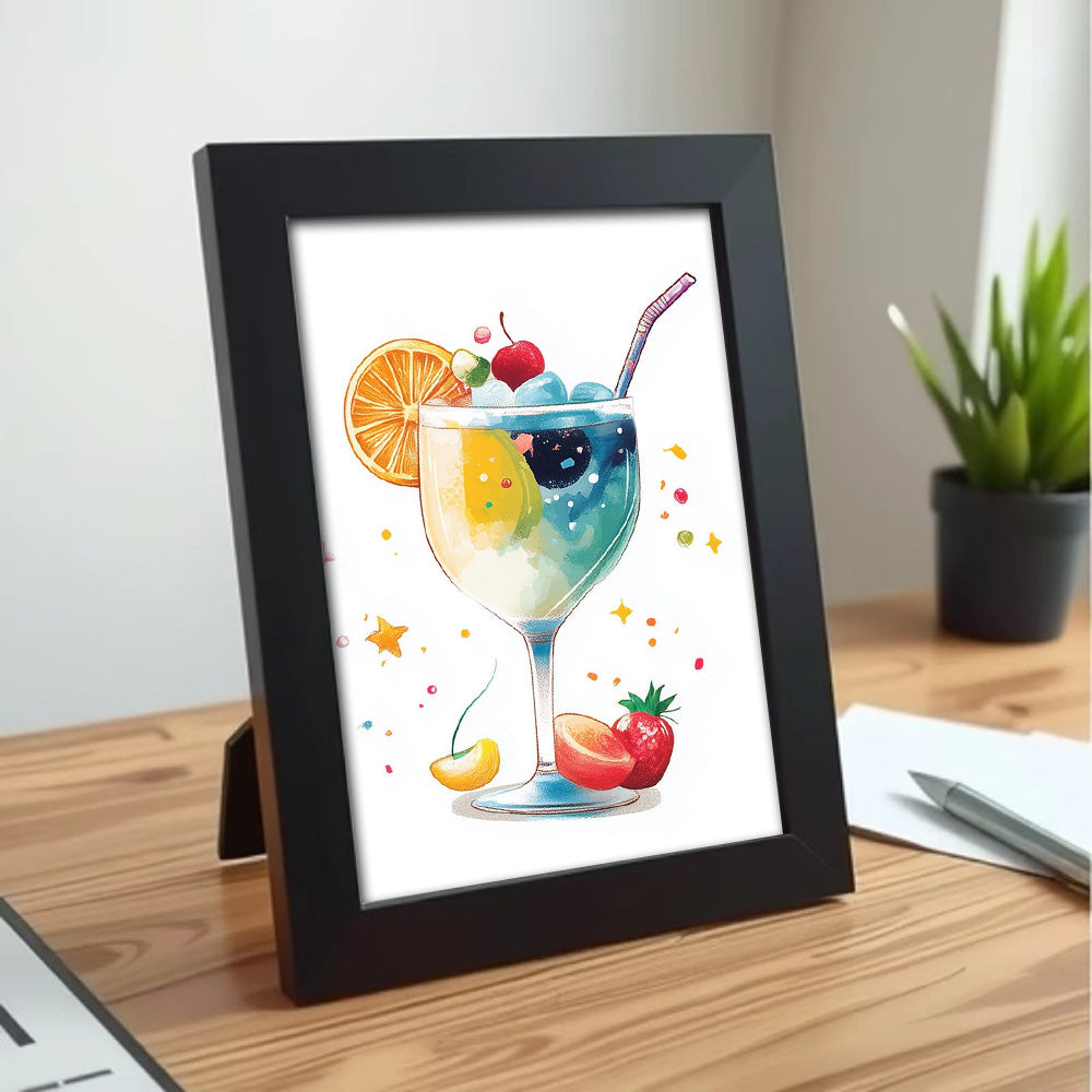 Cadre Photo en Bois pour Mini Peinture par Numéros
