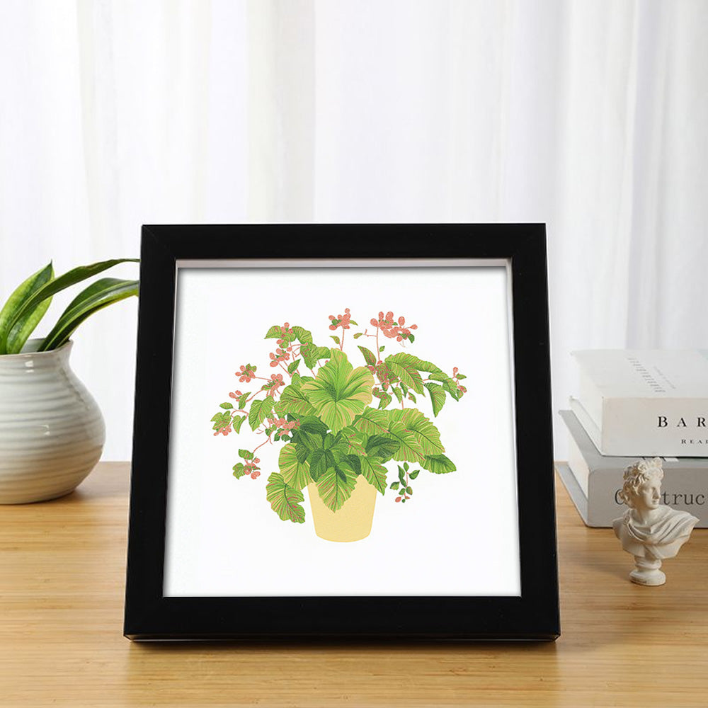 Cadre Photo en Bois pour Mini Peinture par Numéros