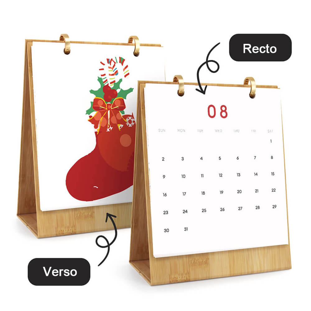 Calendrier de Bureau 2026 Peinture par Numéros | Joyeux Noël