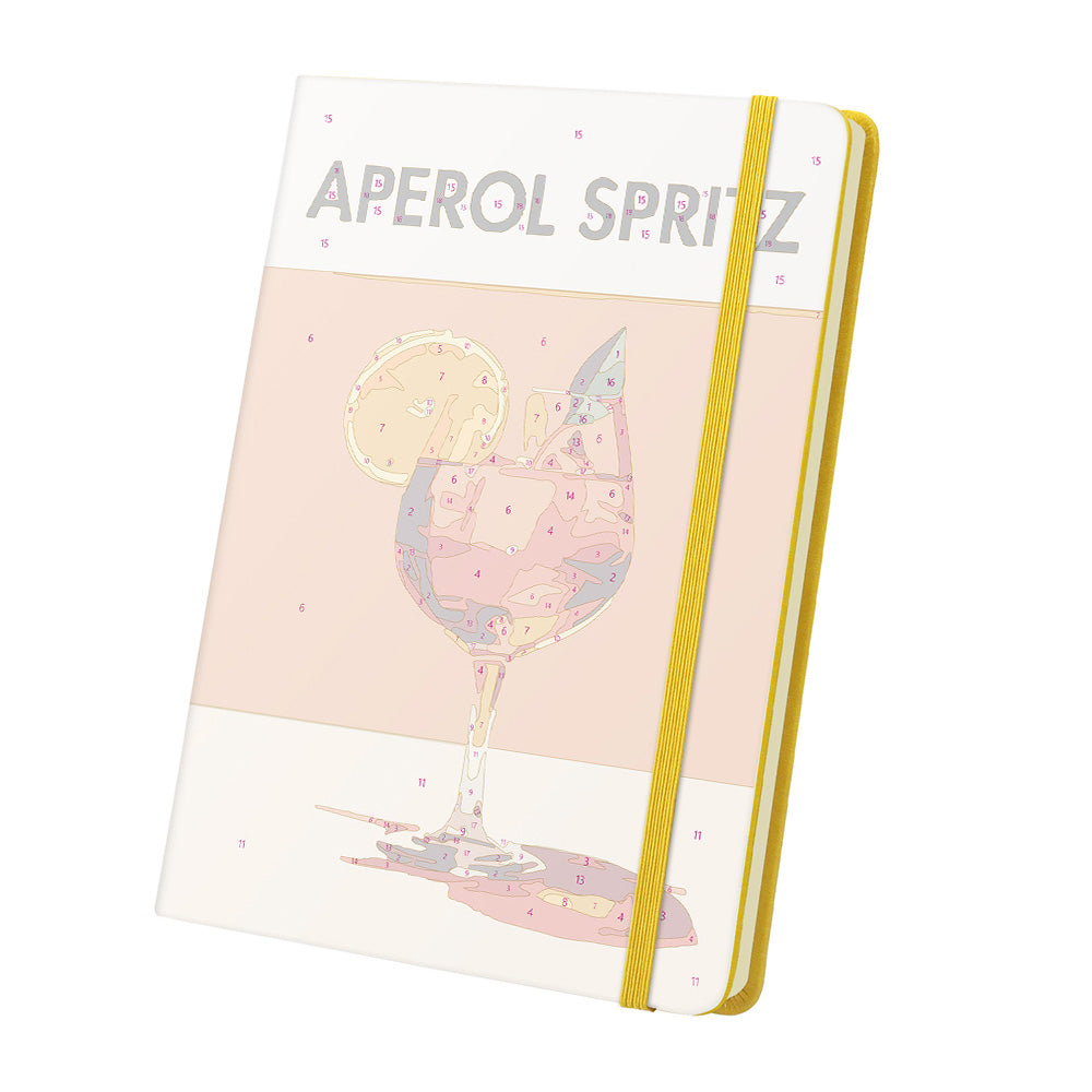 Carnet Aperol Spritz Peinture par Numéros