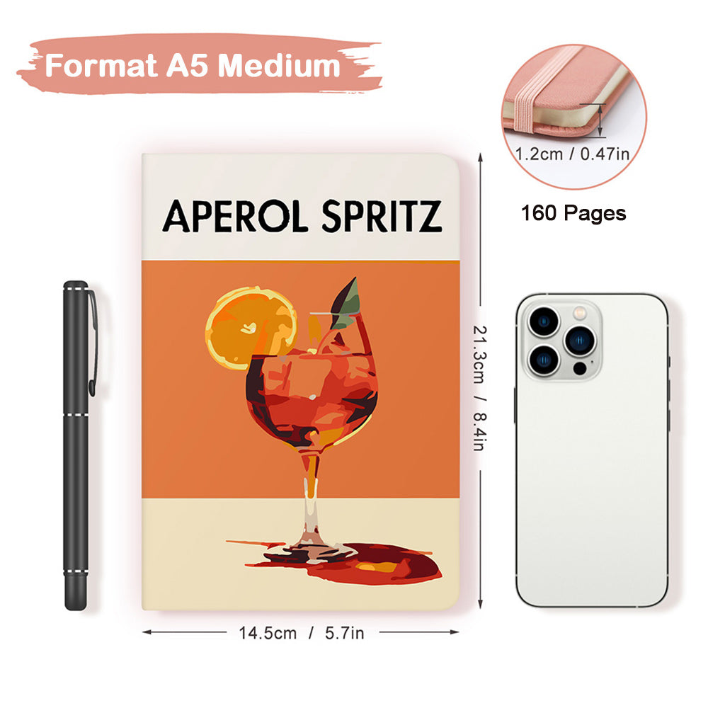 Carnet Aperol Spritz Peinture par Numéros