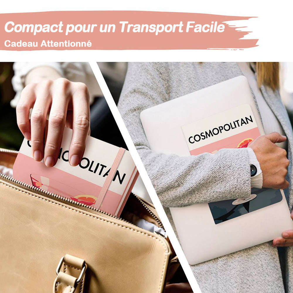 Carnet Cocktail Rouge Peinture par Numéros