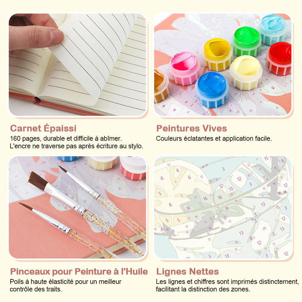 Carnet Gin Tonic Peinture par Numéros