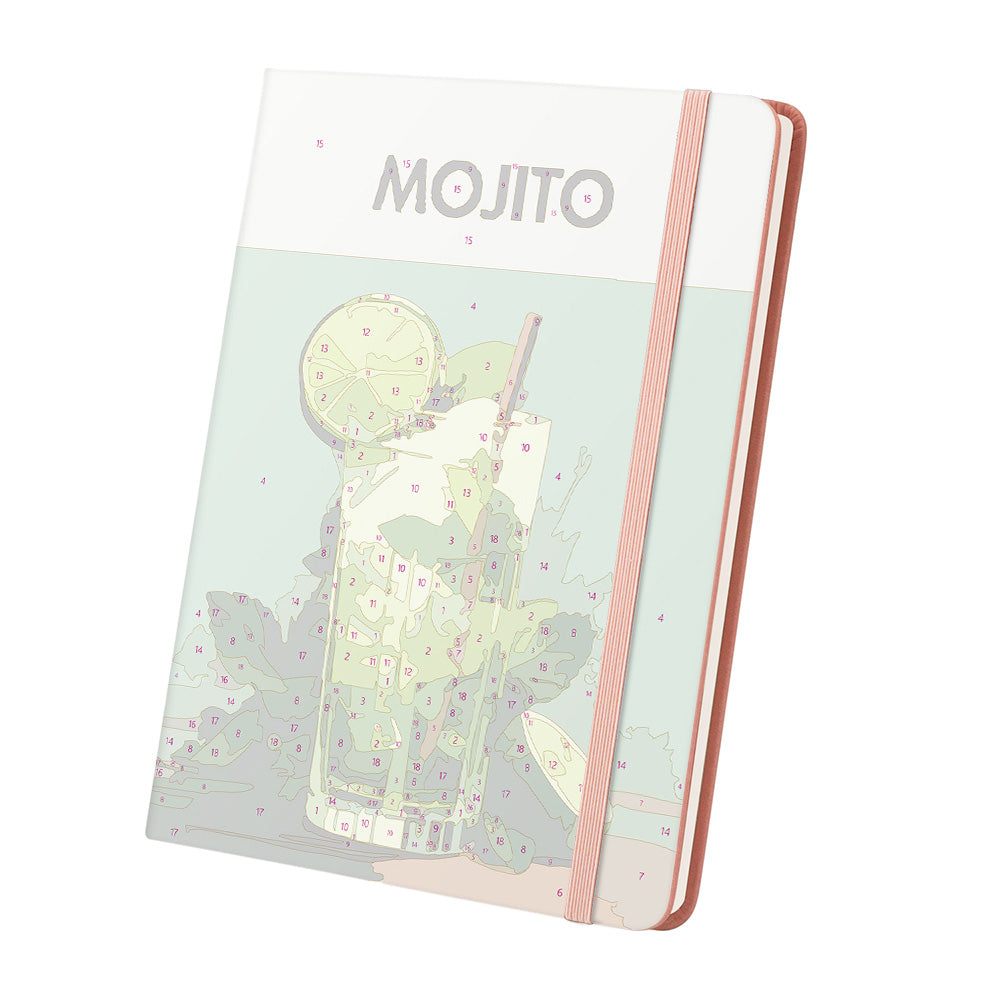 Carnet Lemon Mojito Peinture par Numéros