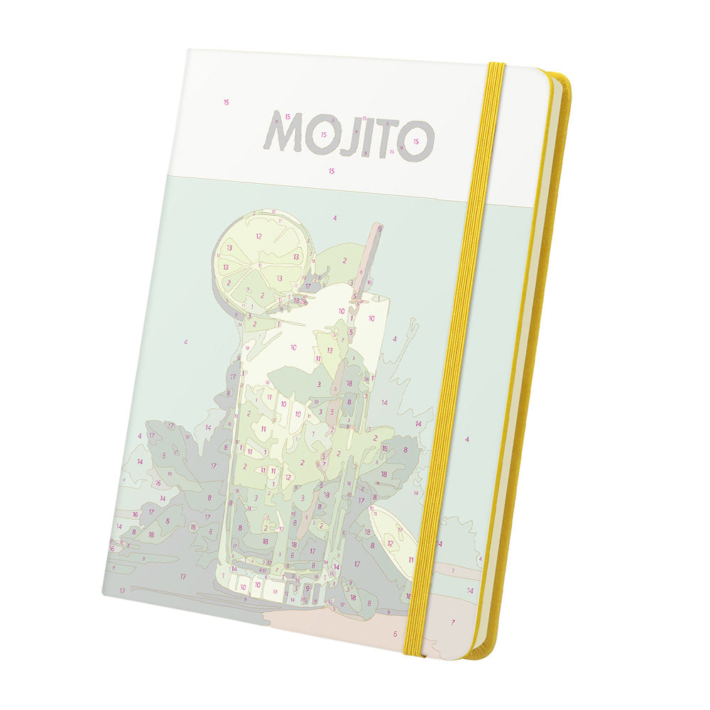 Carnet Lemon Mojito Peinture par Numéros