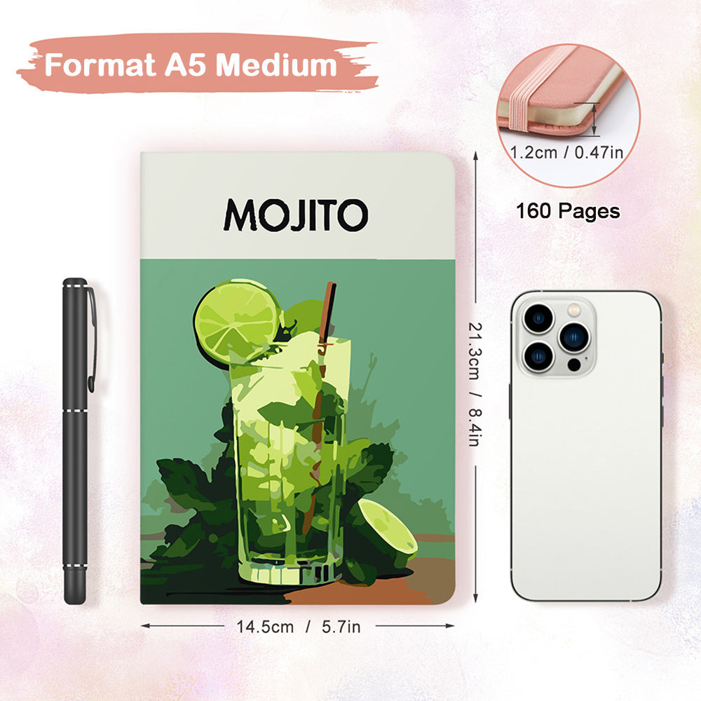 Carnet Lemon Mojito Peinture Par Numéros
