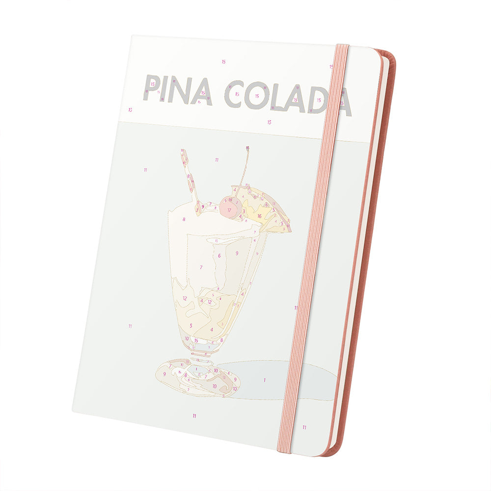 Carnet Rhum Glacé aux Fruits Peinture par Numéros