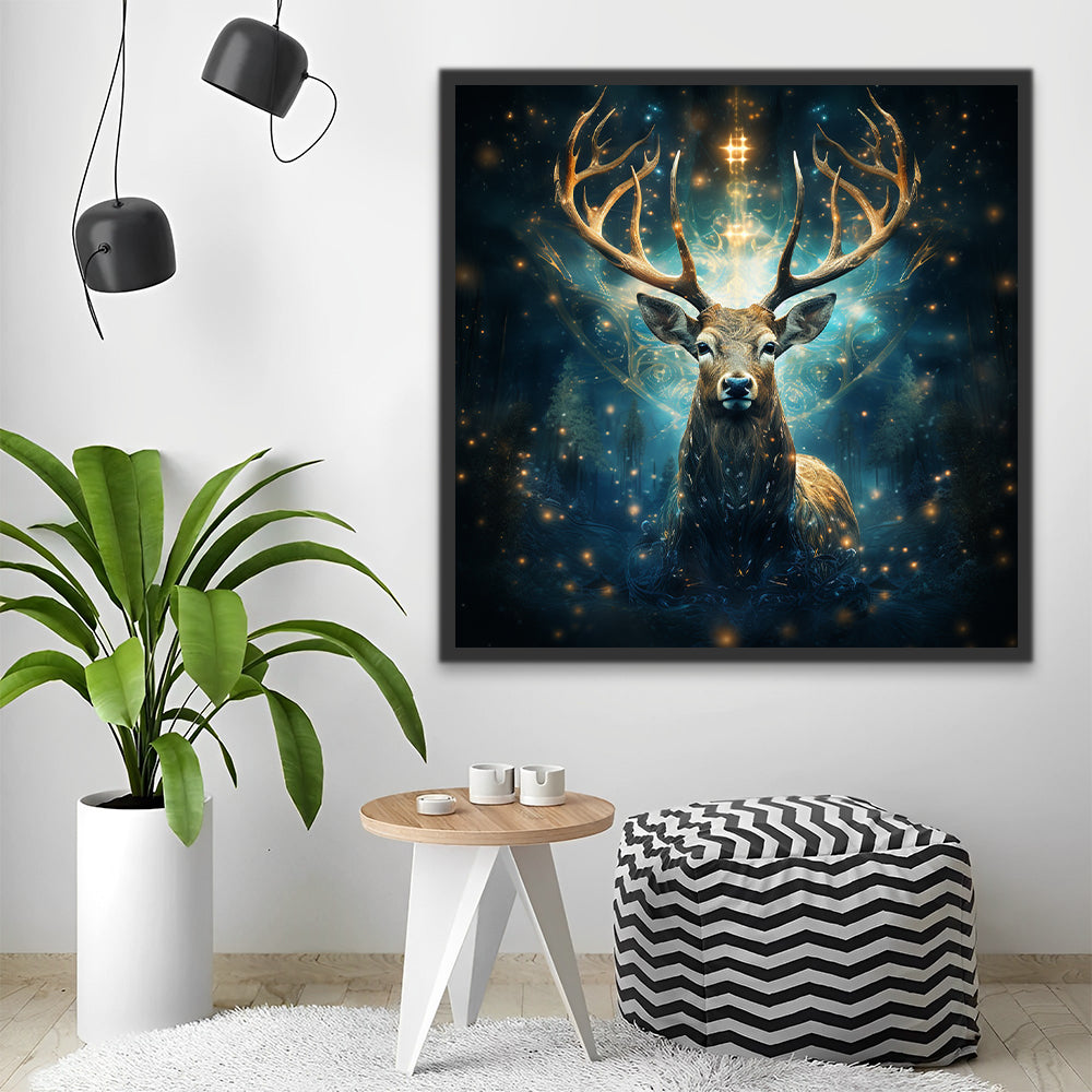 Cerf Peinture par Numéros