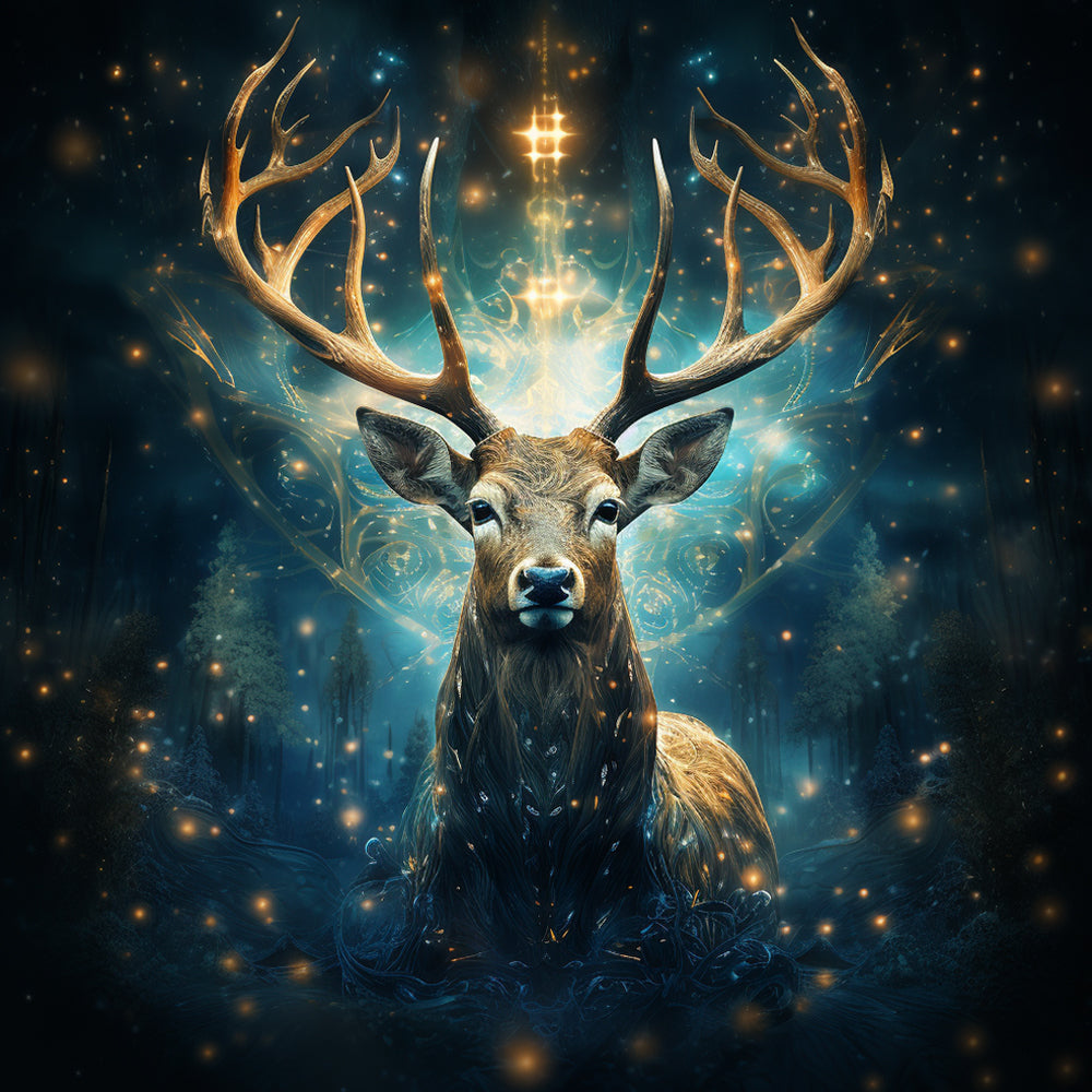 Cerf Peinture par Numéros