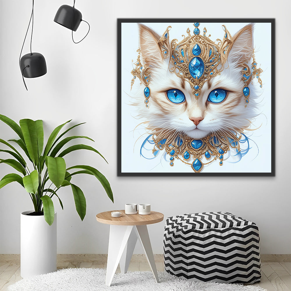 Chat Exotique Peinture par Numéros