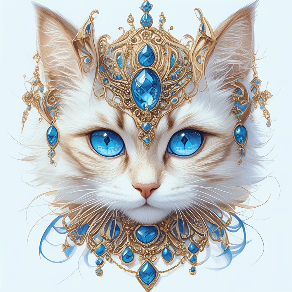 Chat Exotique Peinture par Numéros