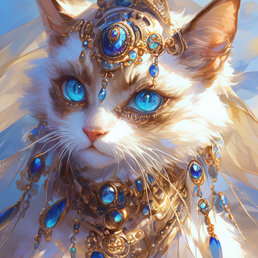Chat Royal Peinture par Numéros