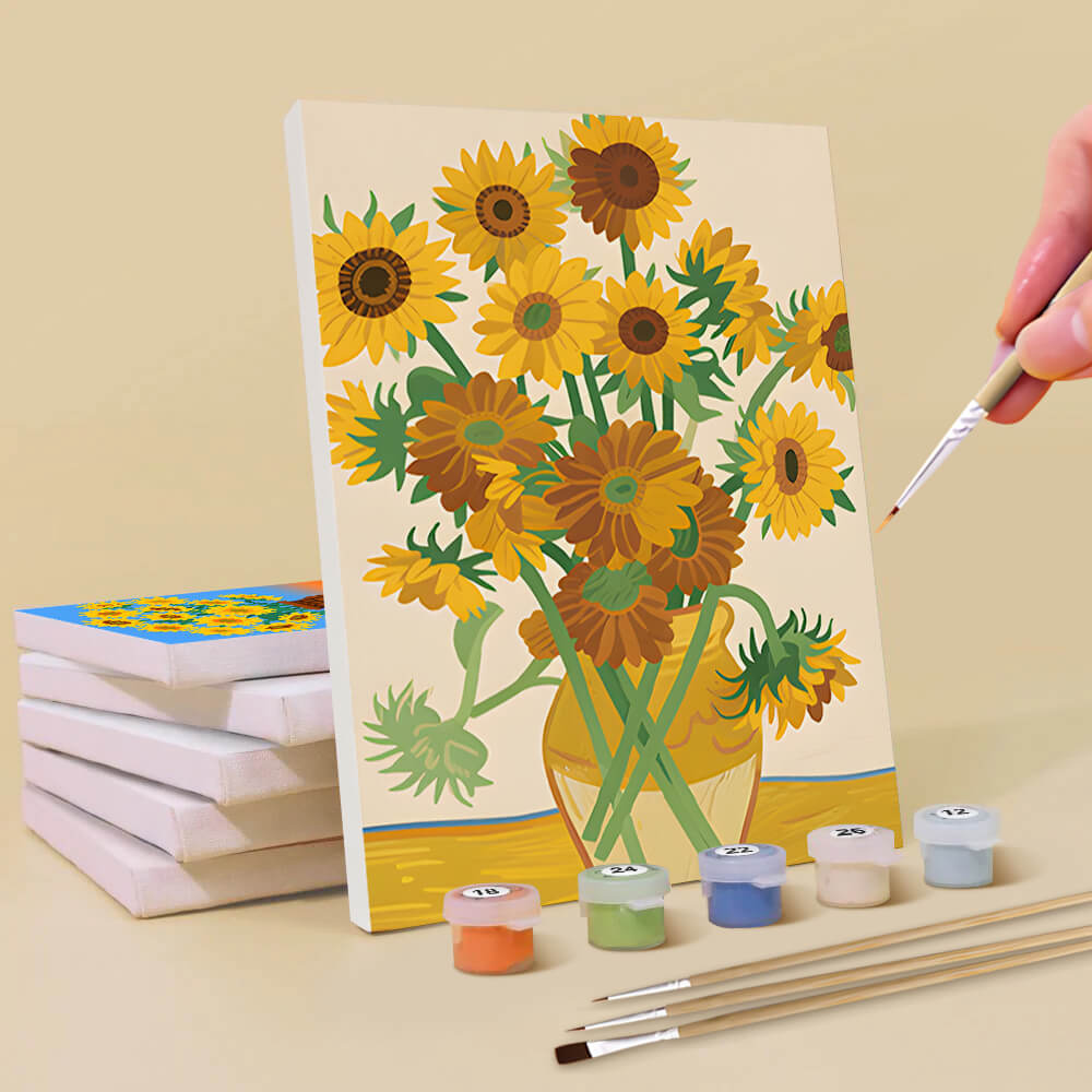 Chefs-d'œuvre de Van Gogh 6 Mini Peintures par Numéros