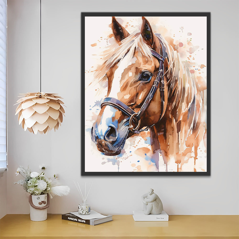 Cheval Peinture par Numéros