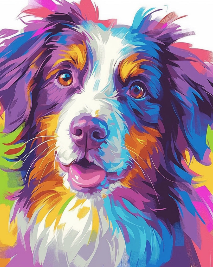 Chien mignon Peinture par Numéros