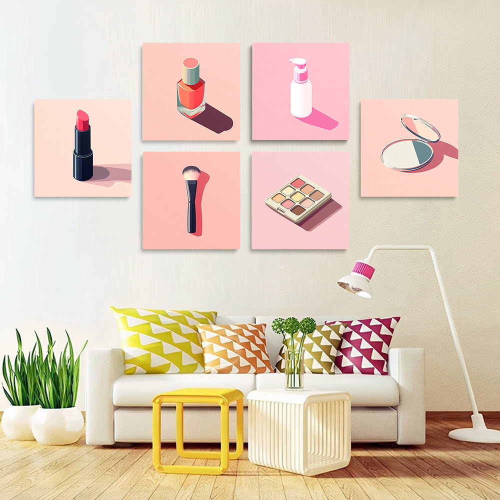 Cosmétiques Tendance 6 Mini Peintures par Numéros