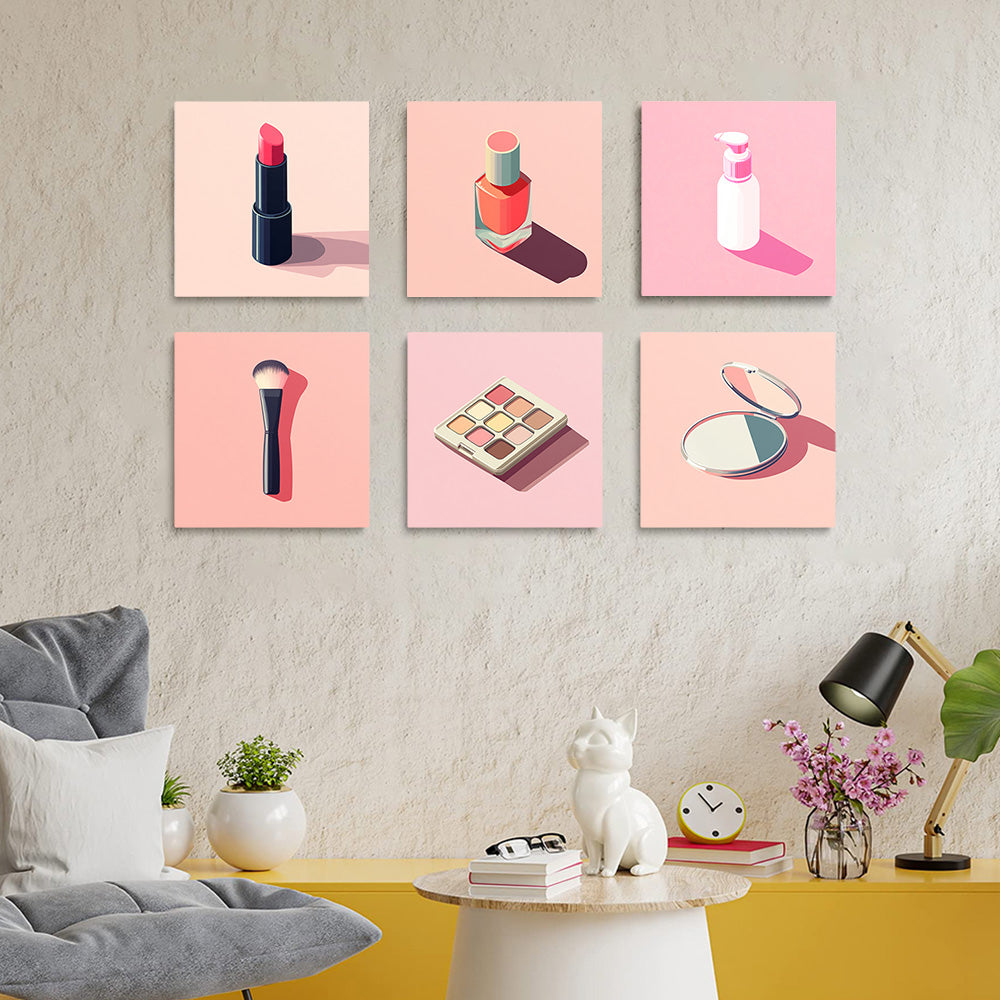 Cosmétiques Tendance 6 Mini Peintures par Numéros