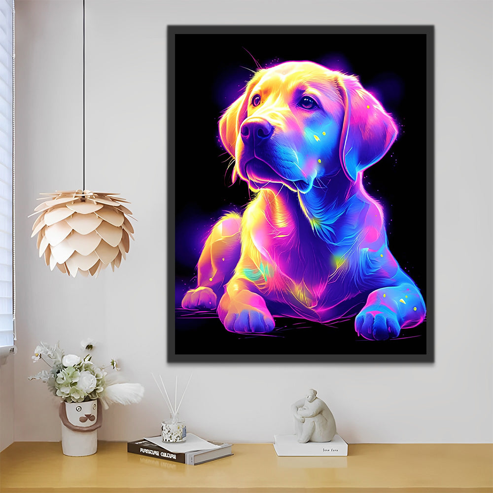 Couleur Labrador Peinture par Numéros