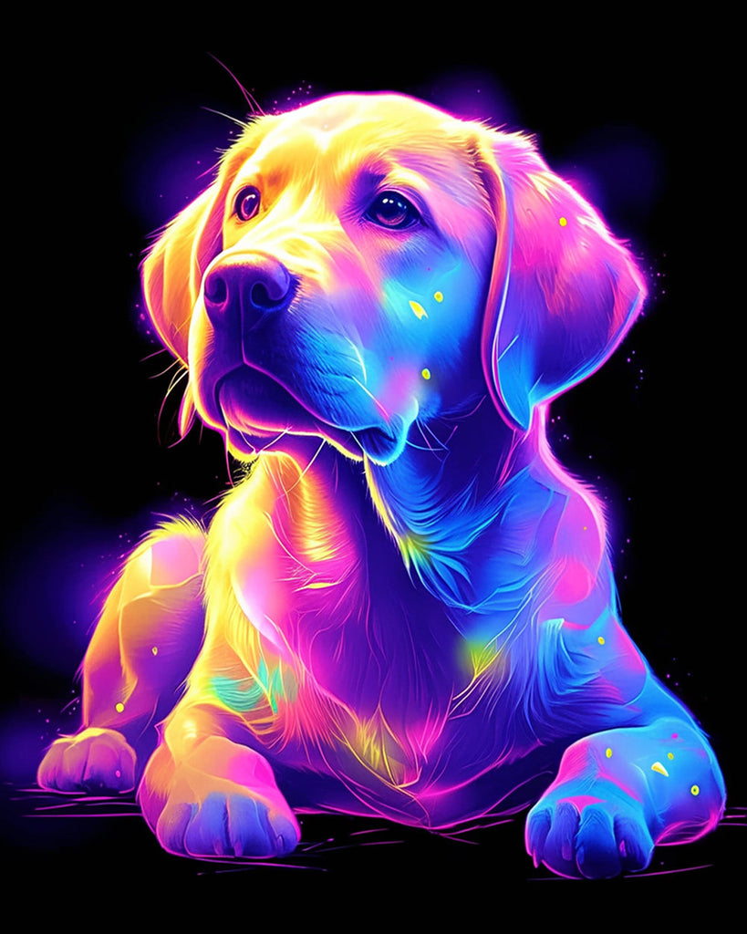 Couleur Labrador Peinture par Numéros