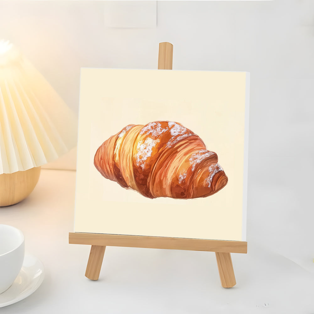 Croissant Délicieux Mini Peinture par Numéros
