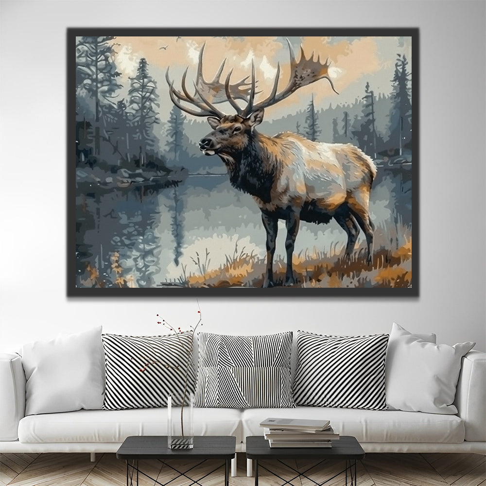 Elan Peinture par Numéros