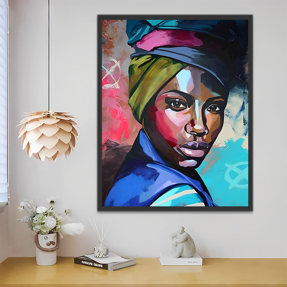 Femme Peinture par Numéros