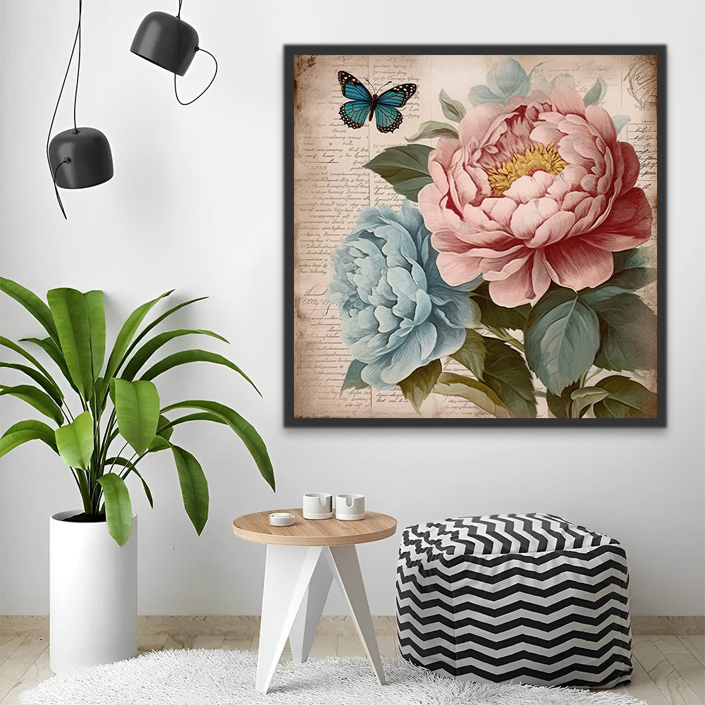 TISHIRON Peinture par numéros tête de mort avec fleurs, peinture abstraite par numéro pour adultes, kits de peinture par numéro sur toile, dessin, peinture avec pinceaux, kits d'artisanat 40,6 x 50,8 TISHIRON Peinture par numéros tête de mort avec fleurs, peinture abstraite par numéro pour adultes, kits de peinture par numéro sur toile, dessin, peinture avec pinceaux, kits d'artisanat 40,6 x 50,8