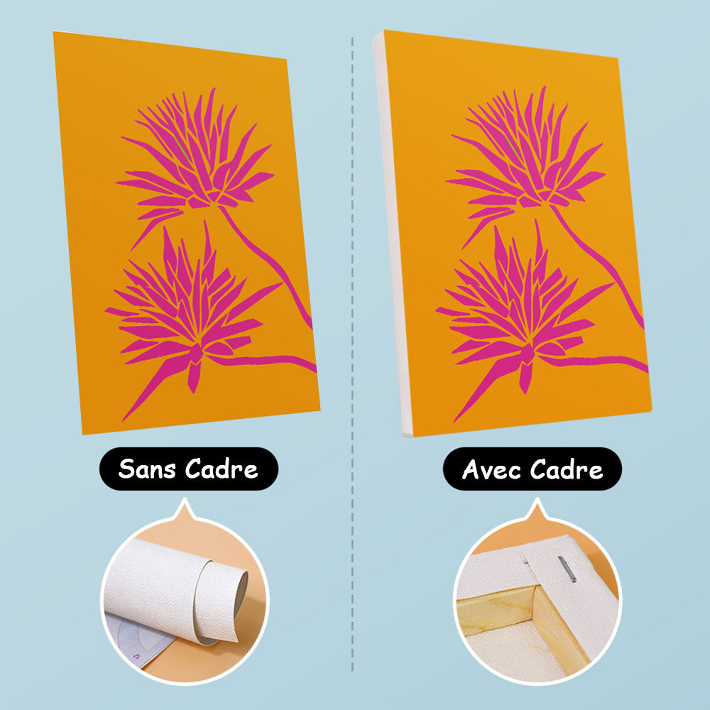 Fleurs Simples 6 Mini Peintures par Numéros