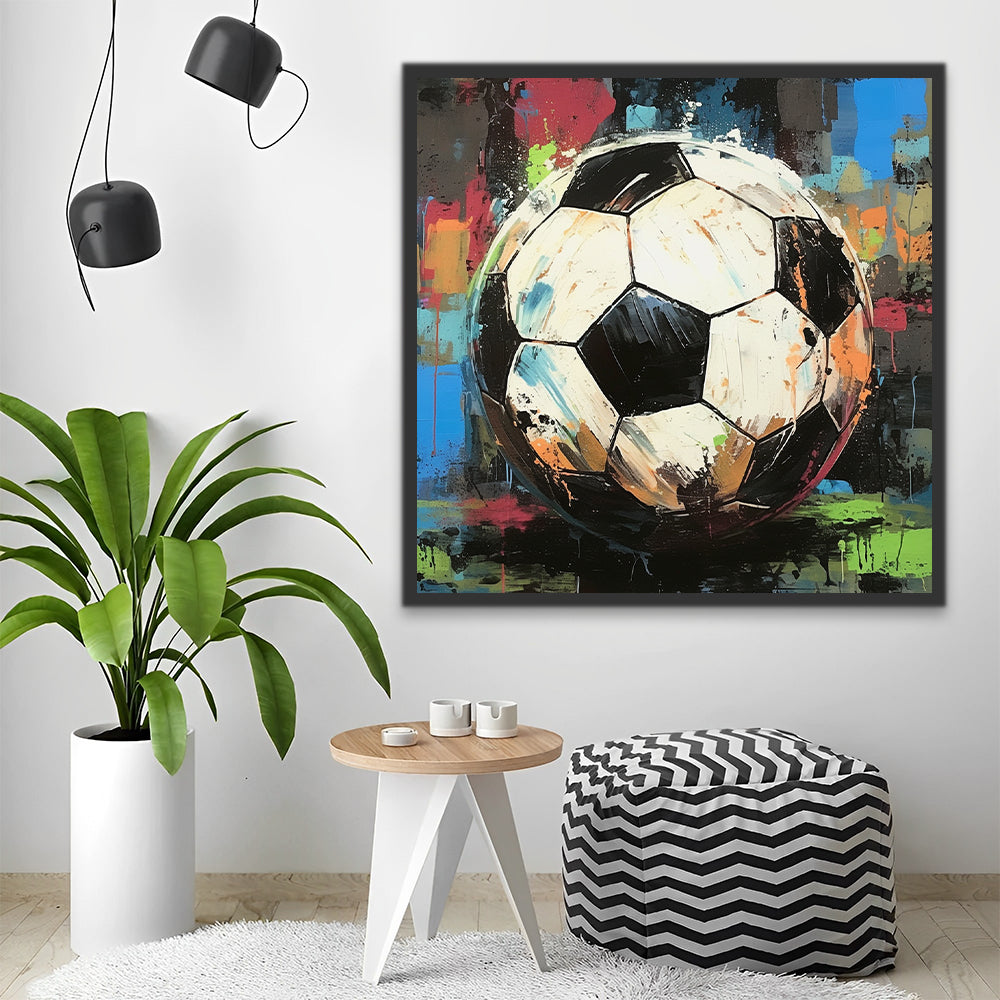 Football Peinture par Numéros
