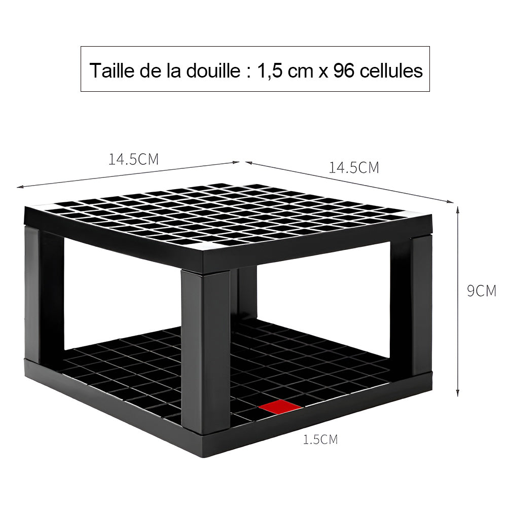 Grand Support pour Pinceaux 96 Cases