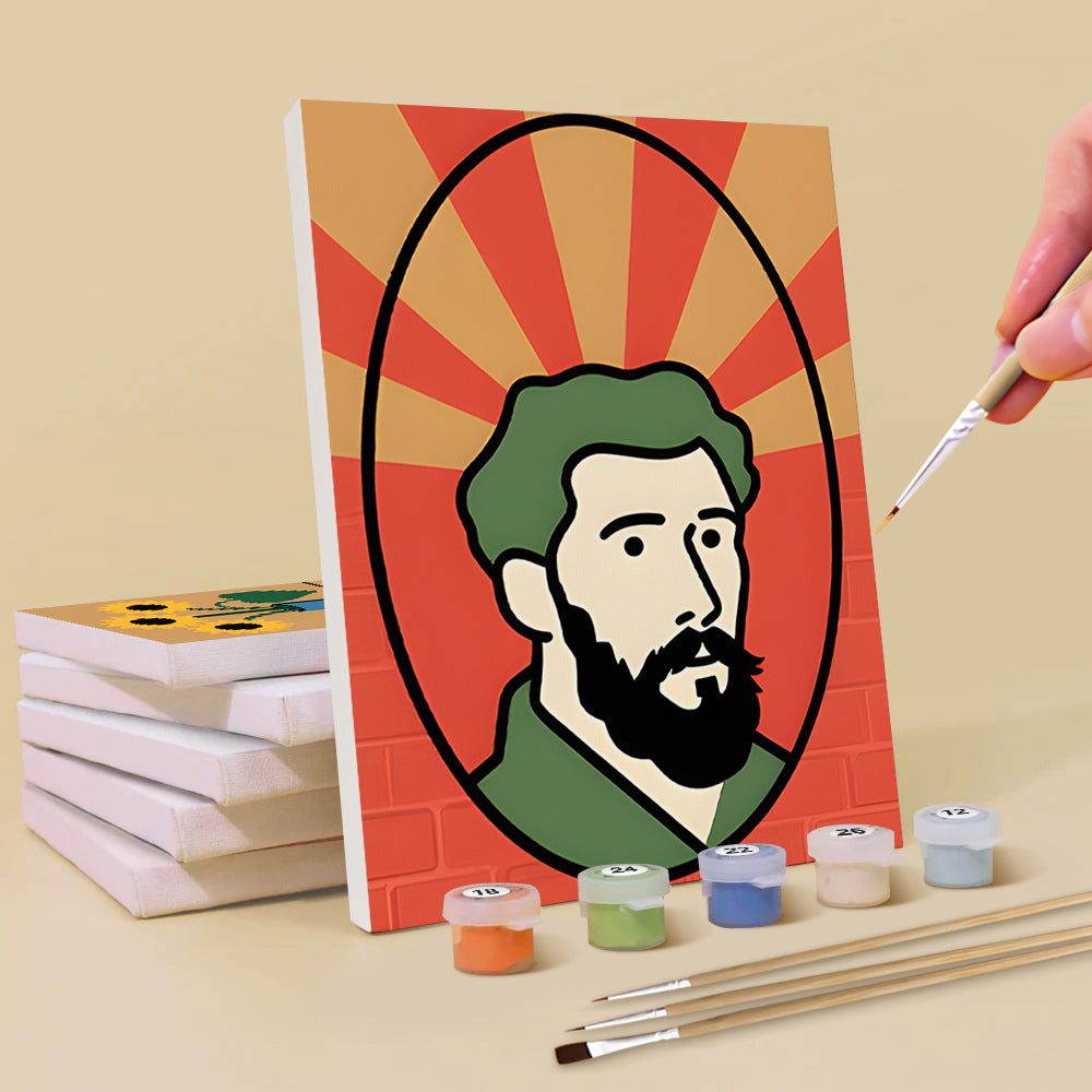Grandes Œuvres de Van Gogh 6 Mini Peintures par Numéros