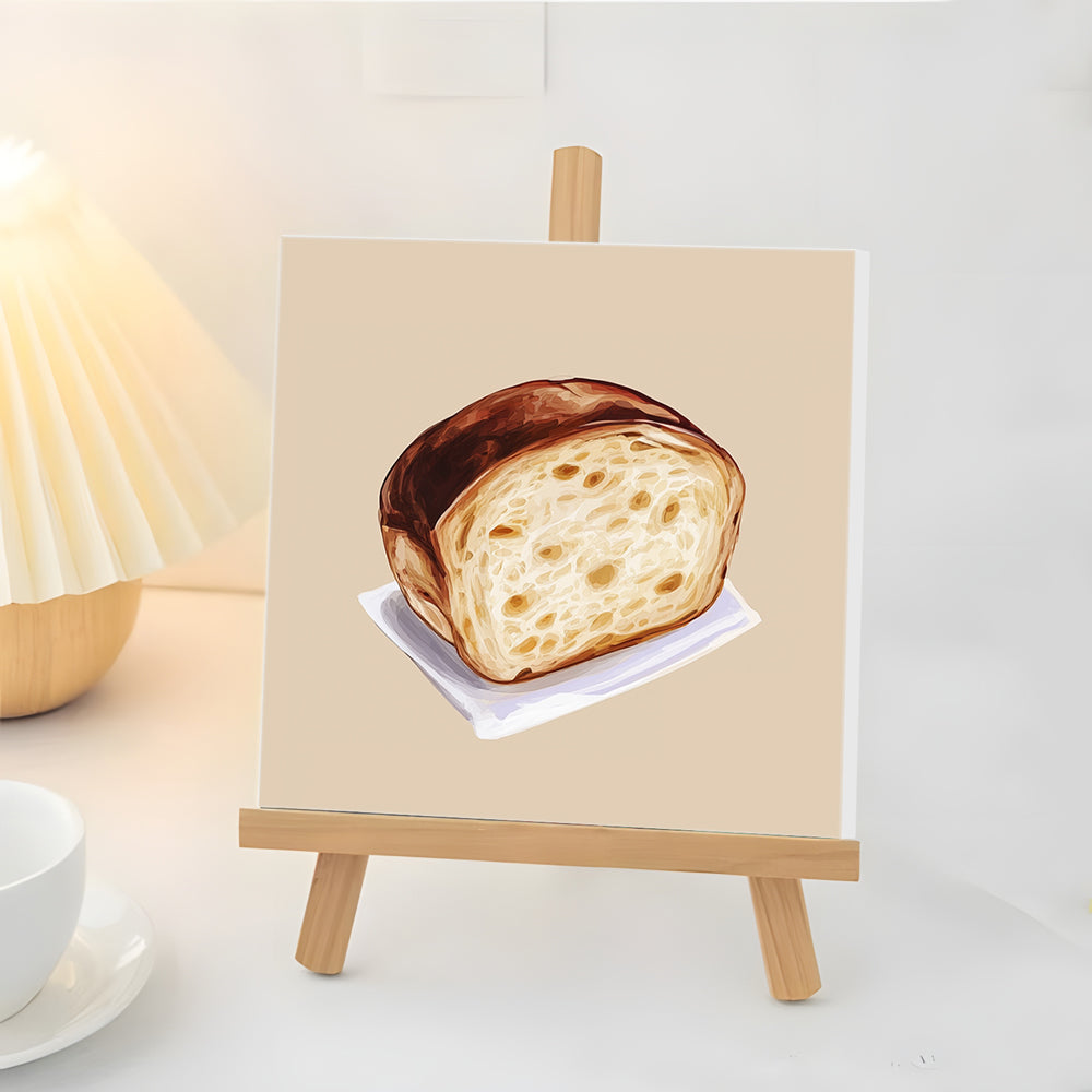 la Moitié du Pain Mini Peinture par Numéros