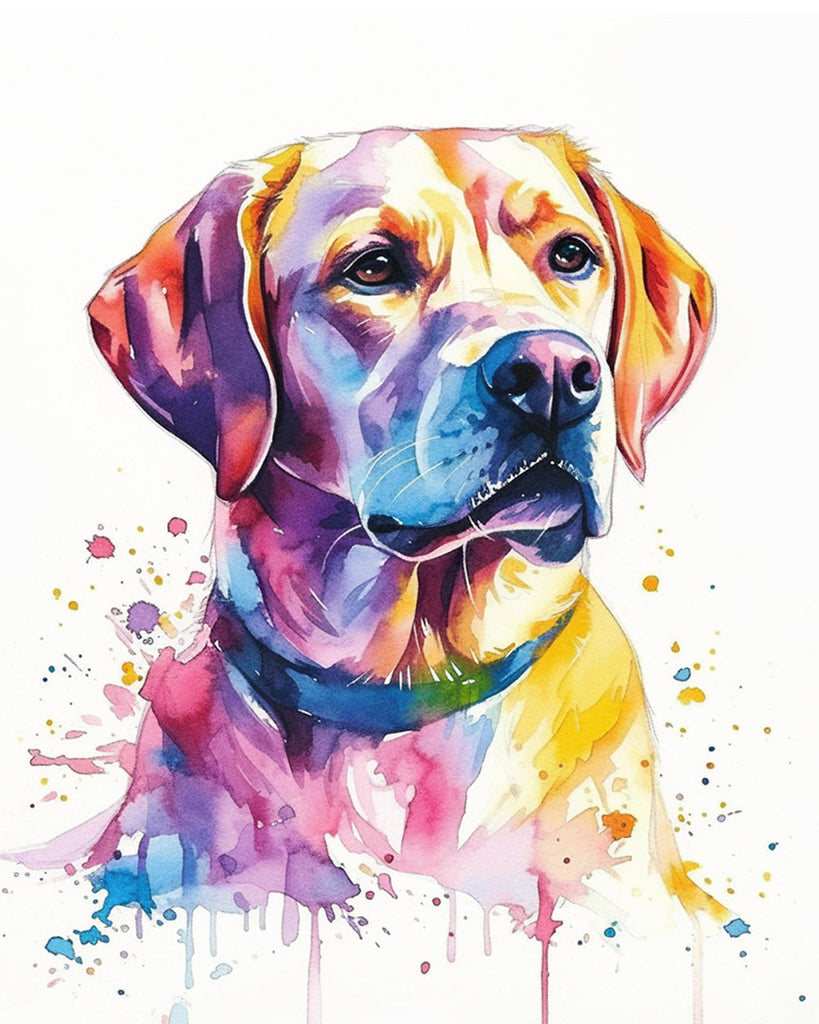 Labrador retriever Peinture par Numéros