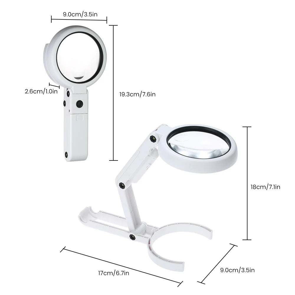 Lampe Loupe Portative