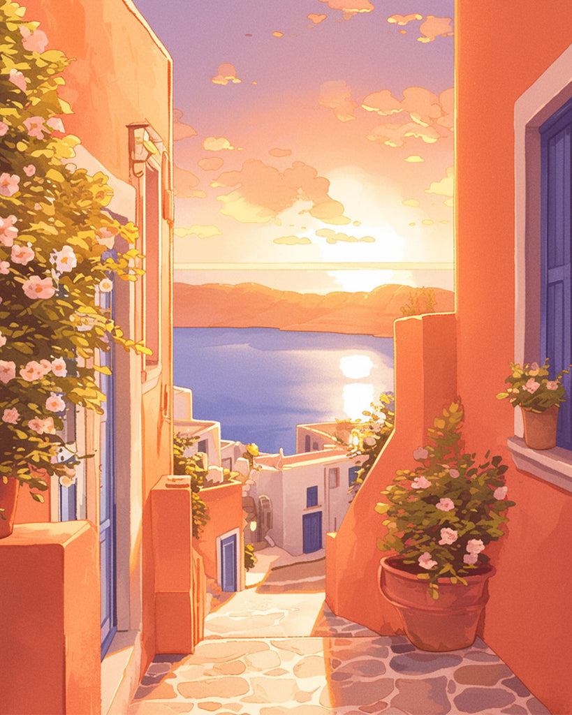 Maroc Peinture par Numéros