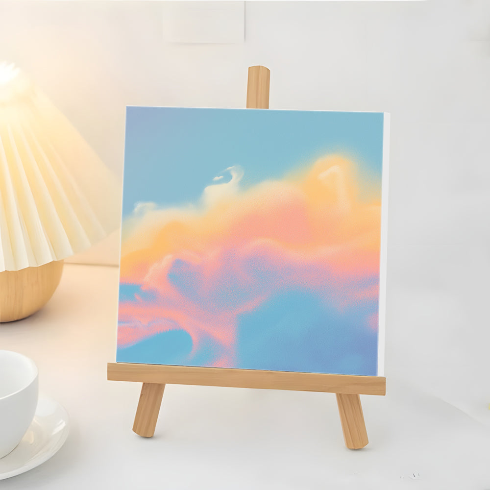 Nuages Colorés Mini Peinture par Numéros